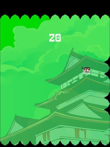 Bouncy Samurai - Tap to Make Him Bounce, Fight Time and Dont Touch the Ninja Shadow Spikes screenshot 5