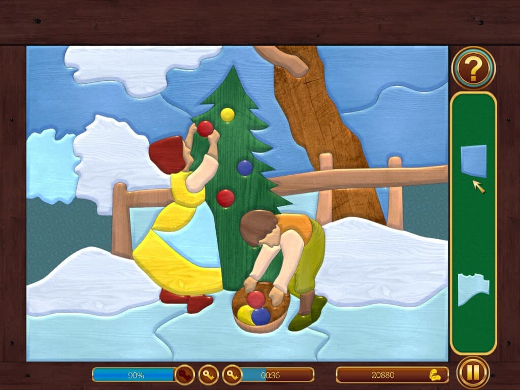 Christmas Patchwork Frozen screenshot 3