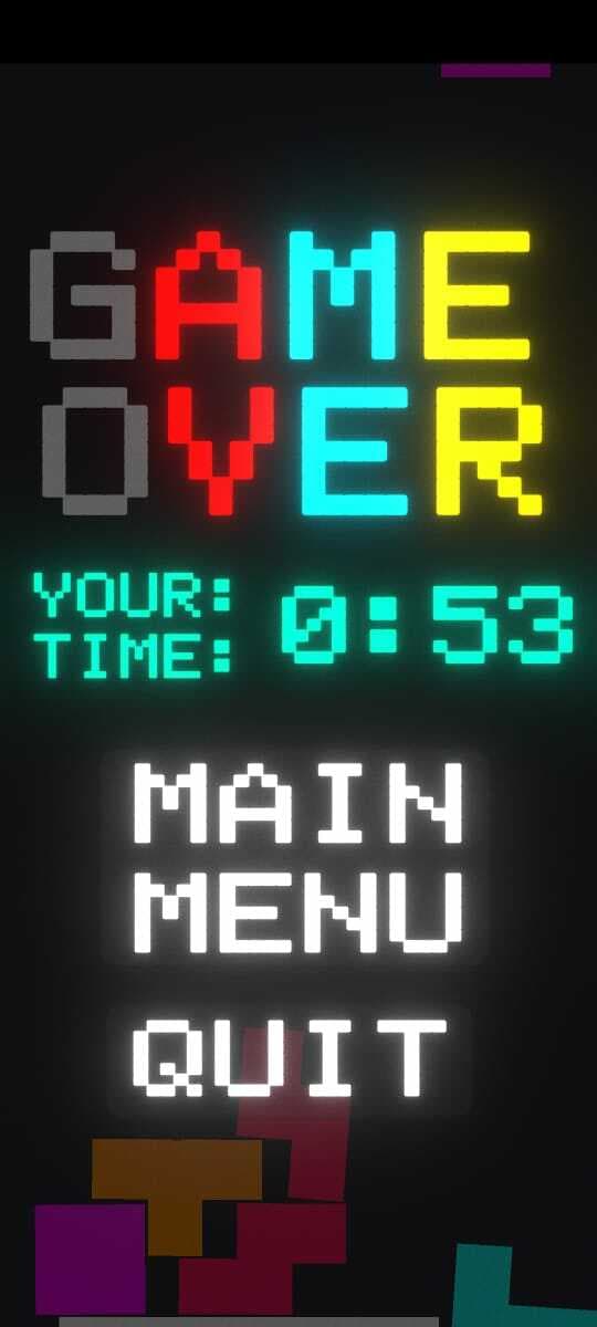 Tetris Tower Mobile