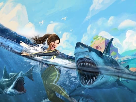 Shark Attack: Fun Fish Games screenshot 2