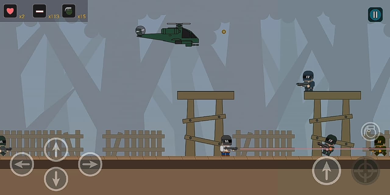 Metal Fire: Action 2D Shooter Game screenshot 5