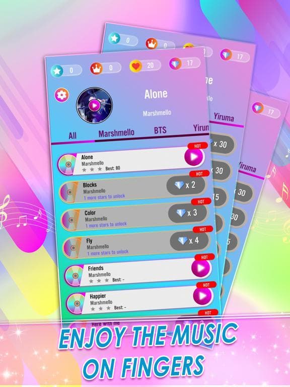 Paino Tiles 2 - Magic Piano screenshot 5