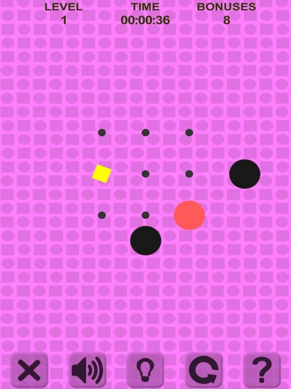 Simple Swipe. Red Ball