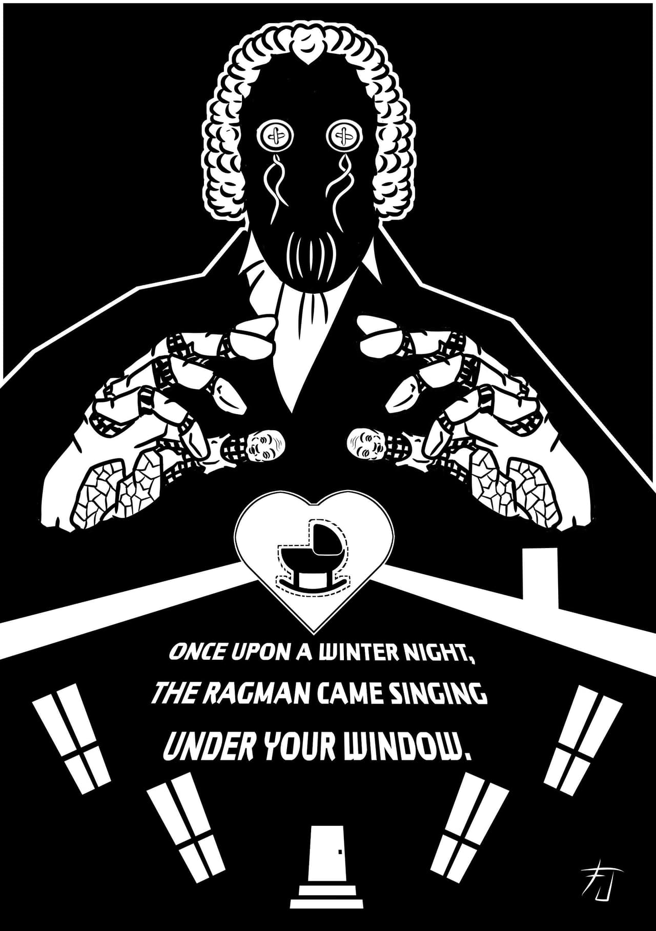 Once upon a winter night, the ragman came singing under your window. screenshot 2