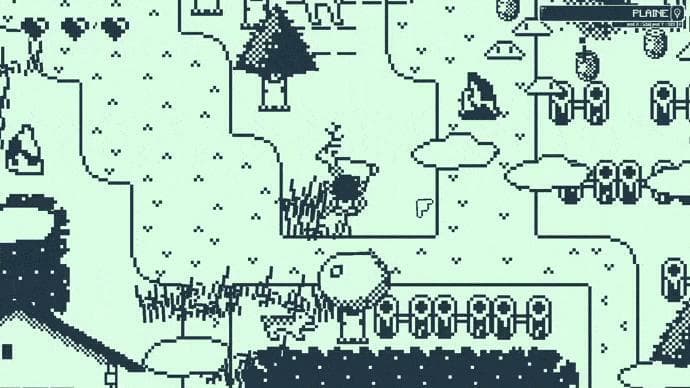 Zelda BOTW DEMAKE 1BIT screenshot 2