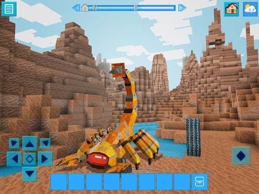 RoboCraft: Building & Survival Craft - Robot World screenshot 3