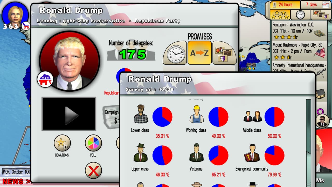 The Race for the White House 2016 screenshot 3