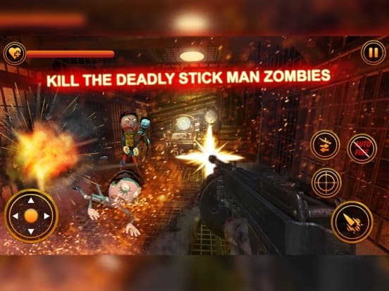 Stickman Zombie Sniper Shooter screenshot 4
