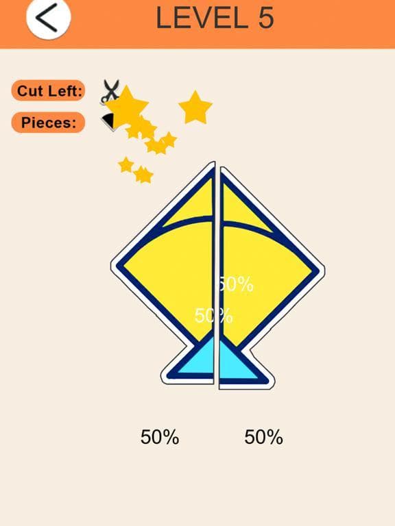 Slice it! 2 -Cut line puzzle screenshot 2