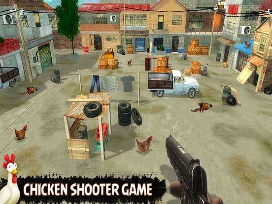 Chicken Shooting Space Invader screenshot 2