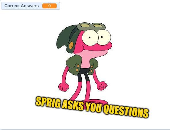 The Amphibia Quiz Itch.io Edition ( BETA ) screenshot 2