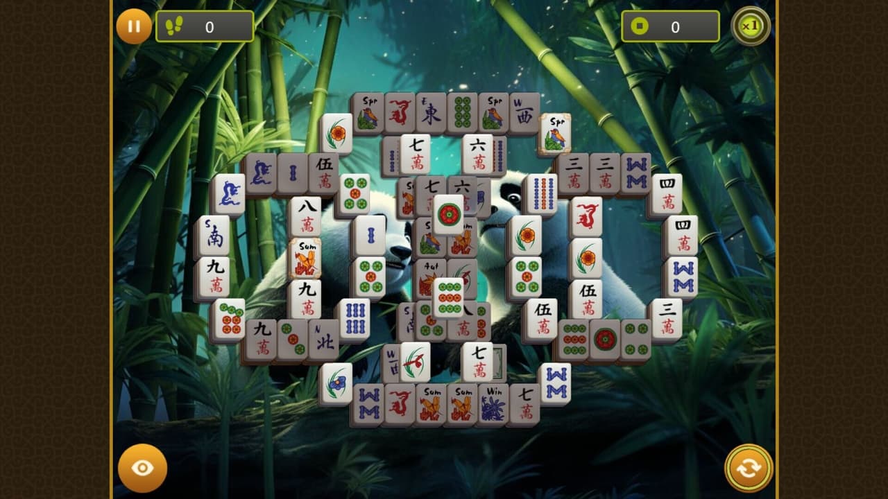 Panda Choice Mahjong screenshot 2