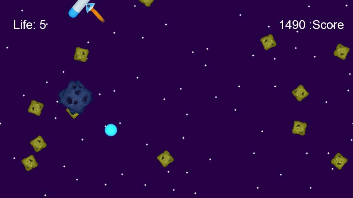 Blocksteroids screenshot 2
