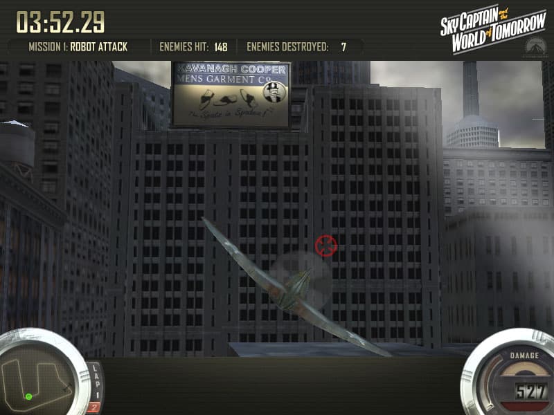 Sky Captain: Flying Legion Air Combat Challenge screenshot 2