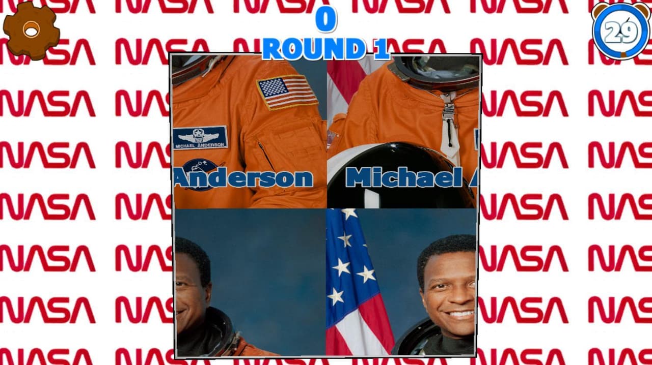 Scrambled Picture Game Black Astronauts screenshot 6