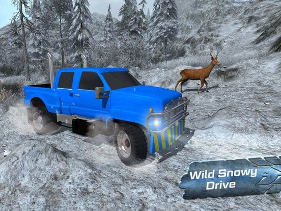 Offroad Sierra 4x4 Simulator – Snow Driving 3D screenshot 2