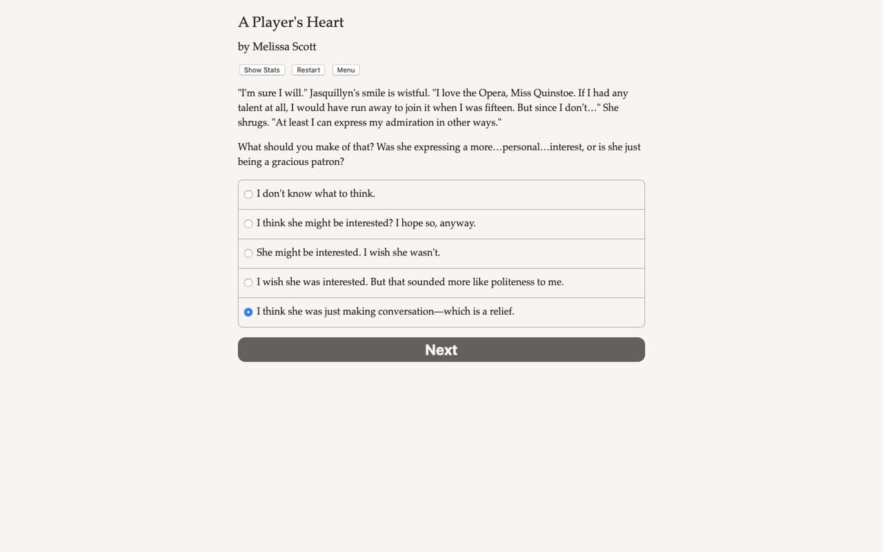 A Players Heart screenshot 3