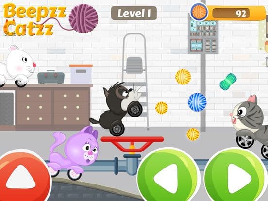 Beepzz Cats - Kids car racing