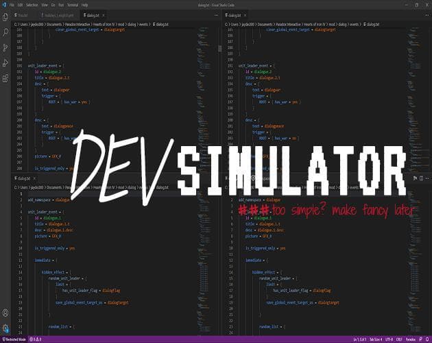 Dev Simulator