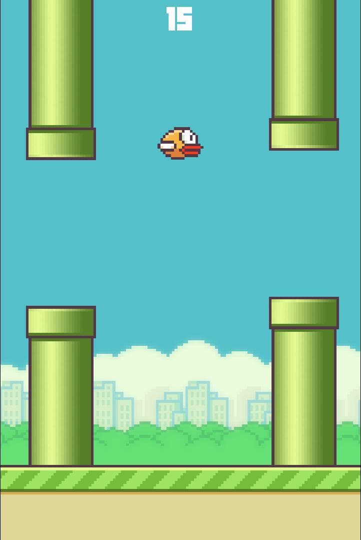 Flappy Bird (itch) (GhostSheep) screenshot 2