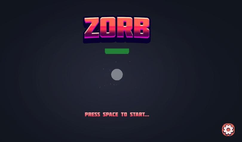 Zorb screenshot 2