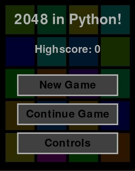 2048 (itch) (BubbaTLC) screenshot 2