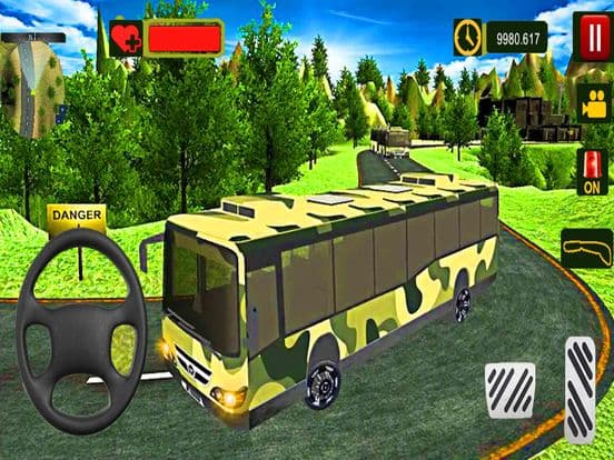 Army Bus:Military Parking 2018 screenshot 3