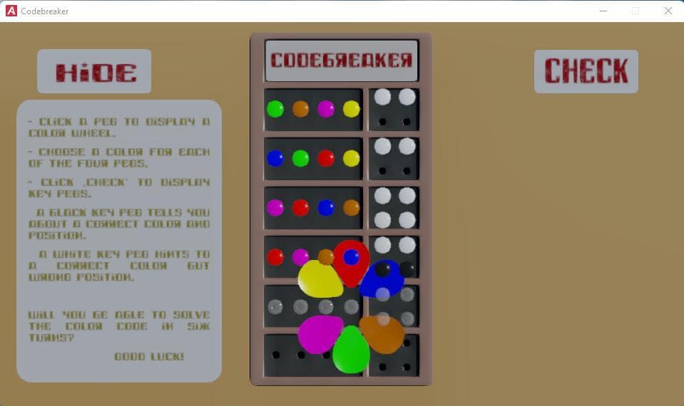 Codebreaker-Armory3D screenshot 4