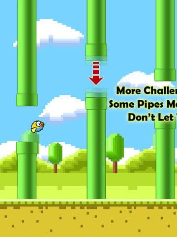 Flappy Moving Pipes screenshot 2