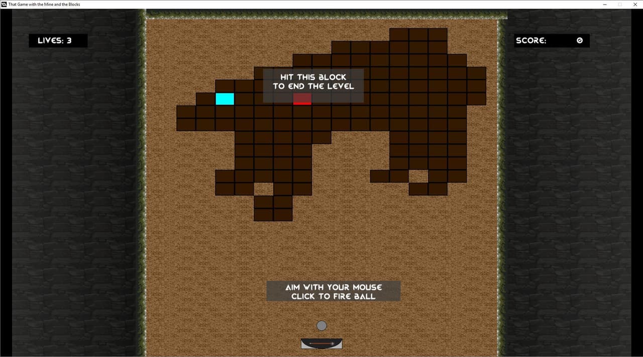 The Game with the Mines and the Blocks screenshot 2