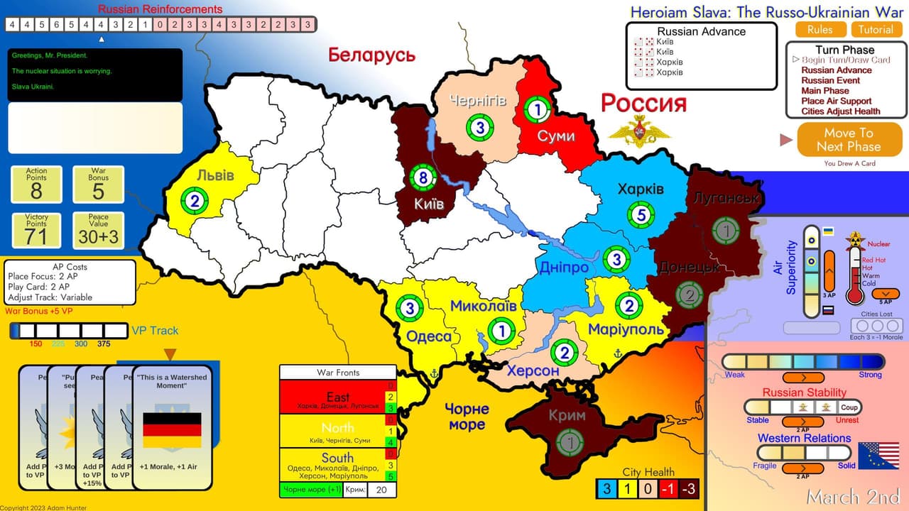 Heroiam Slava: The Russo-Ukrainian War