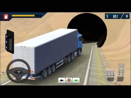 Arab Cargo Truck Driving Simulator Pro screenshot 4
