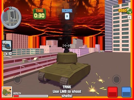 Shooting Tank Attack Game screenshot 3