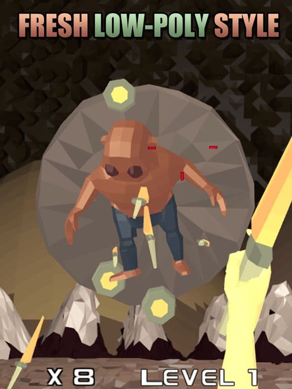 Knife Hero: Low-Poly screenshot 4