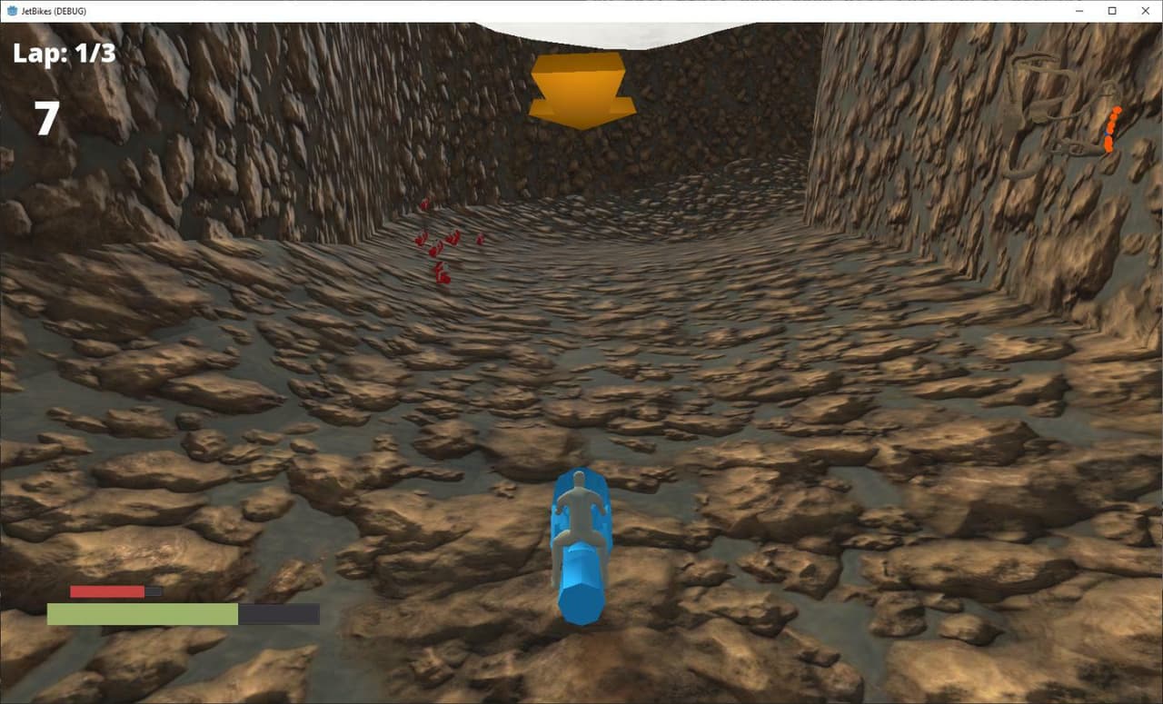 Hover Bike Racing Game screenshot 3