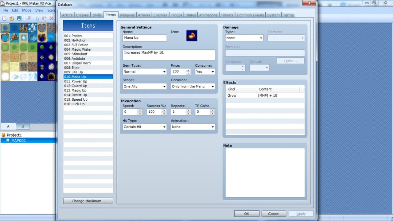 RPG Maker VX Ace Lite screenshot 6