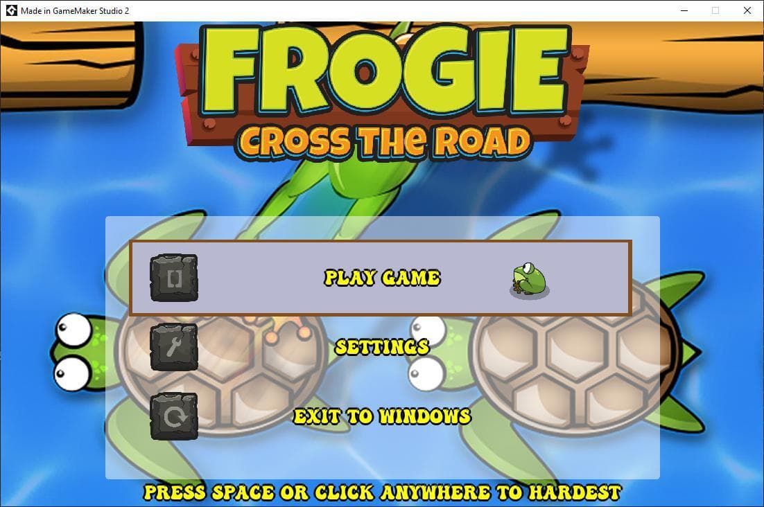 Frogie - Accessible Game - Simple Control System screenshot 2