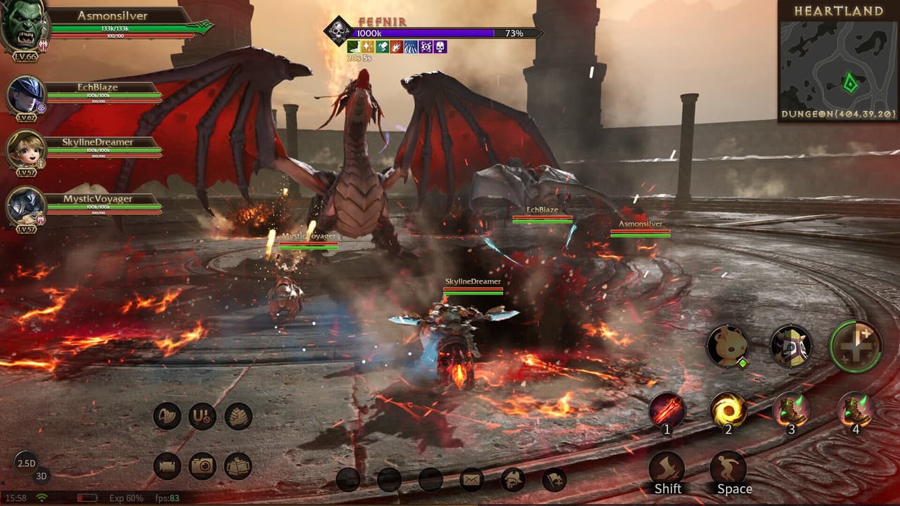 The Dragon Odyssey screenshot 3