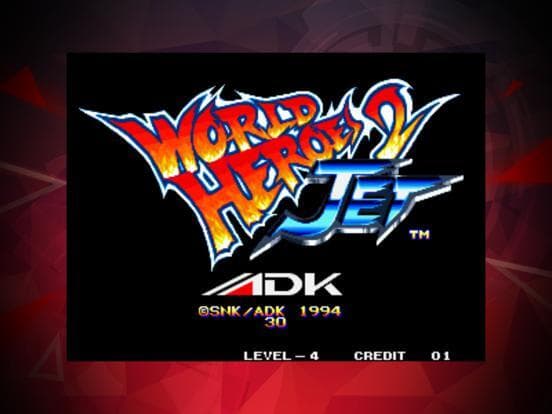 WORLD HEROES 2 JET ACA NEOGEO screenshot 2