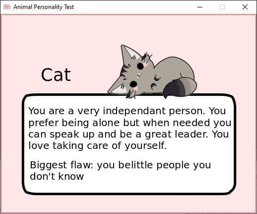 Animal Personality Test screenshot 3