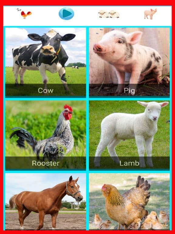 Barnyard Farm Animal Sounds Puzzles Games For Toddlers Free screenshot 4