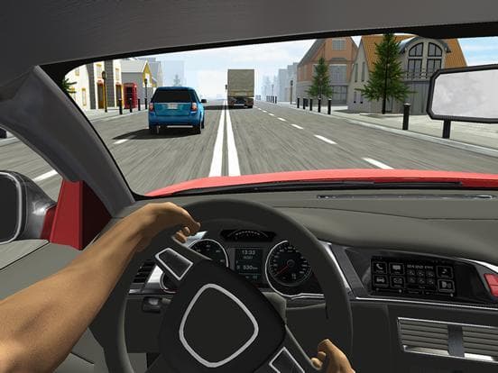 Racing in Car screenshot 5