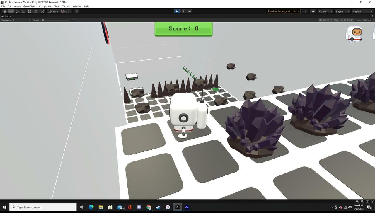 3D Platformer Final (SloanJa) screenshot 2