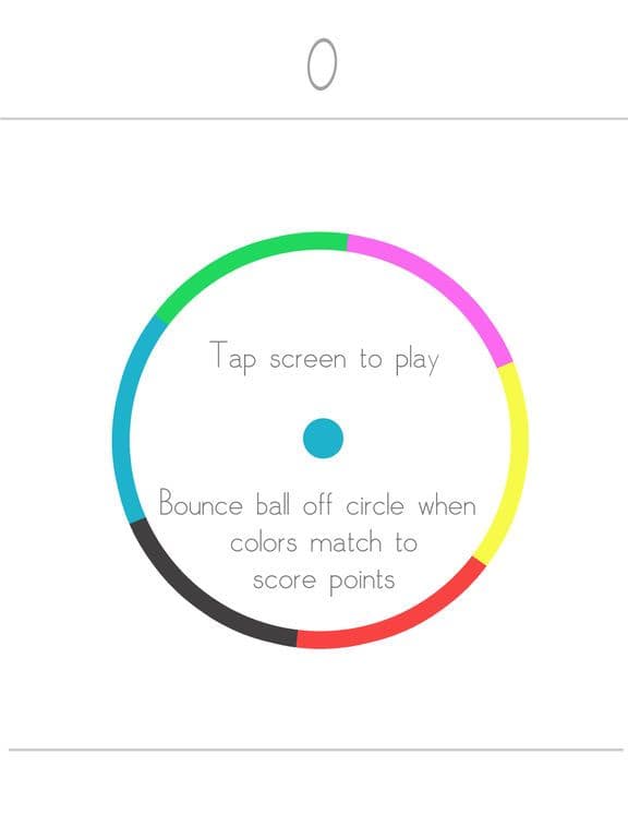 Dot Bounce In Circle- Free Endless Color Game Mode screenshot 3