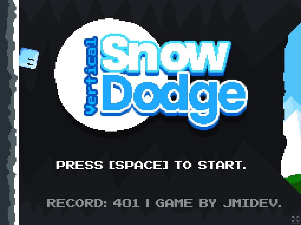 Vertical Snow Dodge screenshot 2