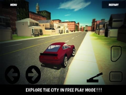 Classic Cars Simulator 3d 2015: Old Cars sim with extream speeding and city racing screenshot 4