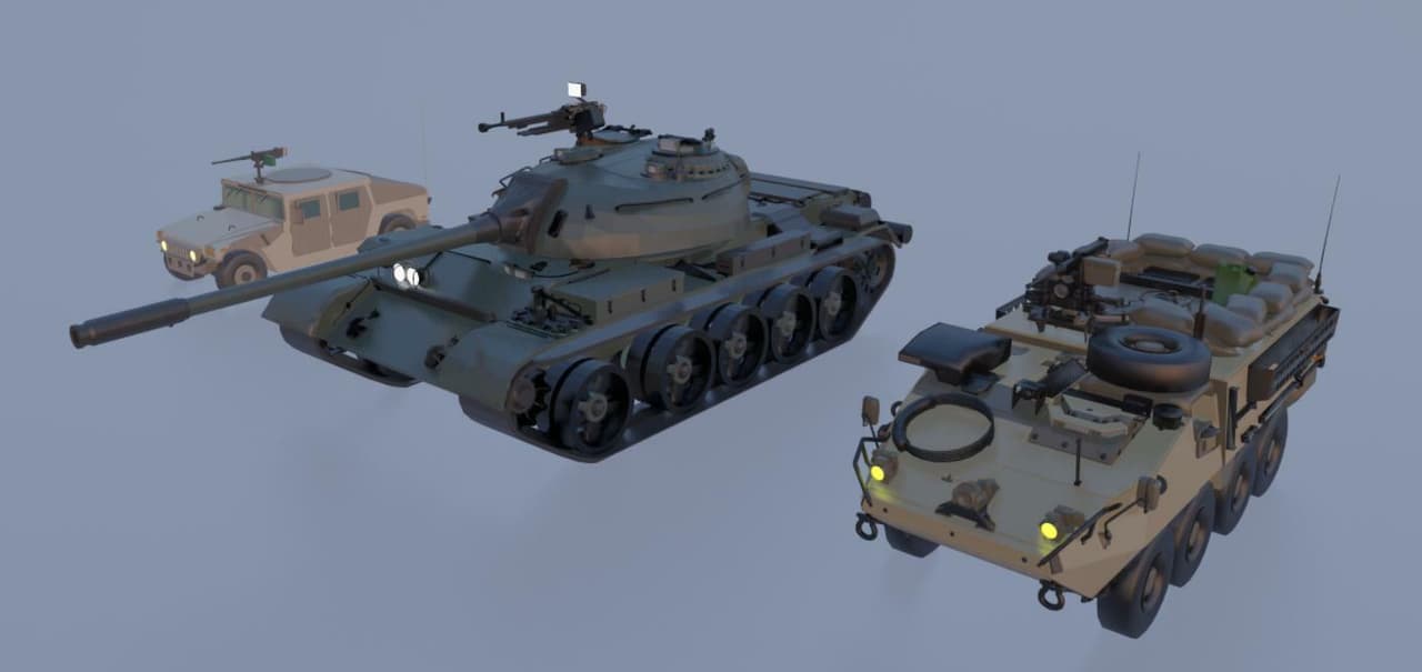 Free military vehicle pack