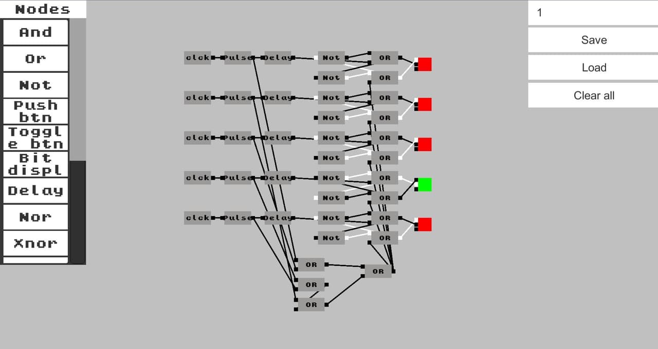 NodeLogic - logic gates simulator