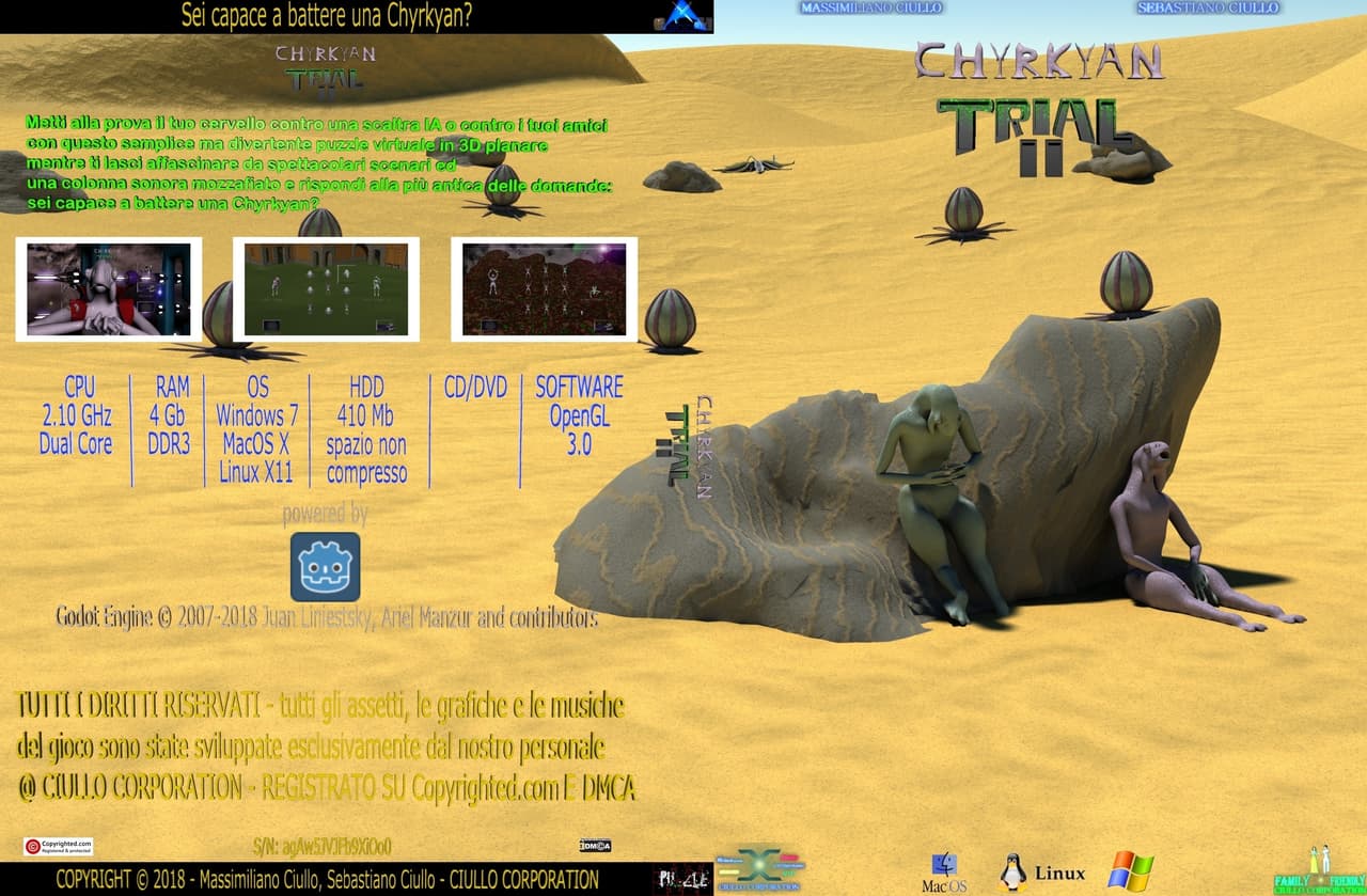 Chyrkyan Trial II. PROTOCOLLO: INVASIONE (MAC) screenshot 2