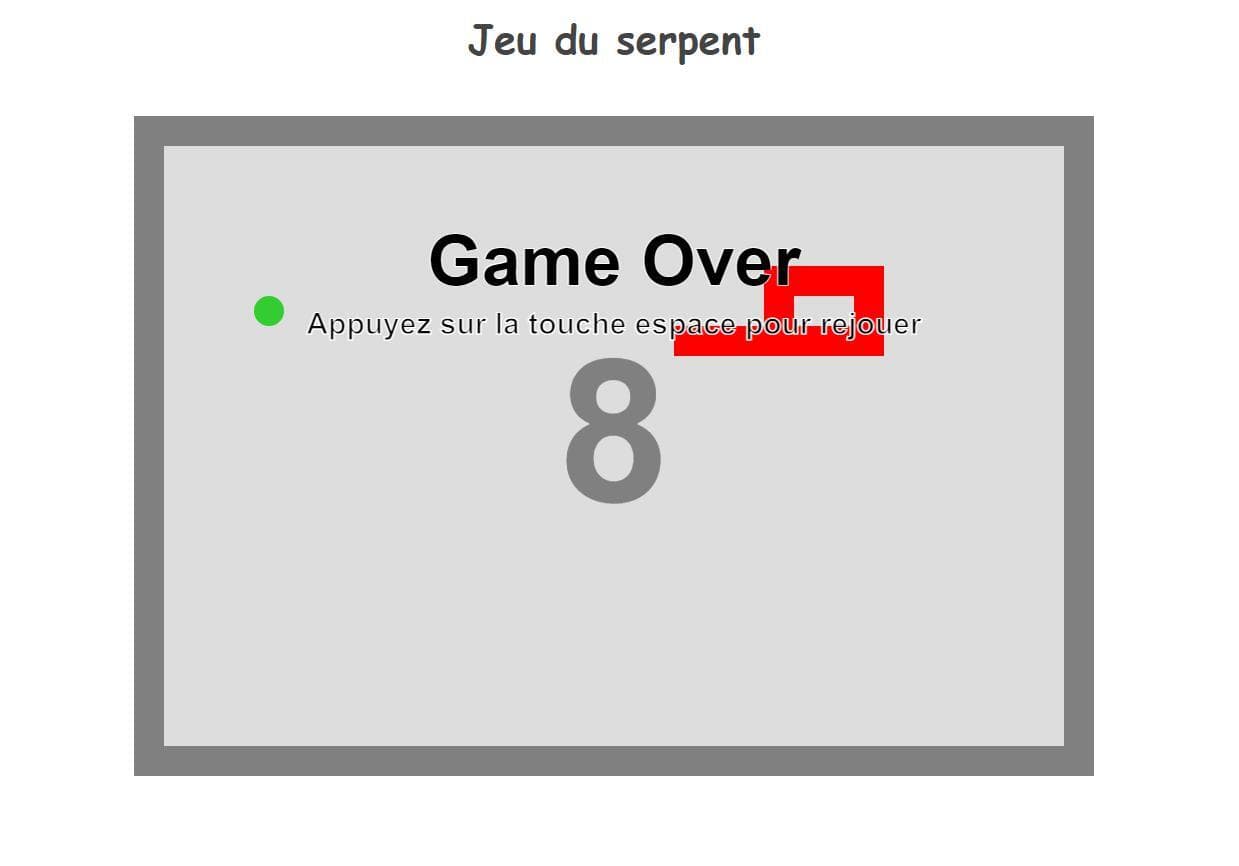 Jeu du serpent